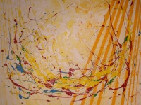 BONHEUR AST 73cm x 92cm