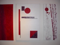 COMPOSITION (triptyque) AST 100x40 100x73 100x40cm