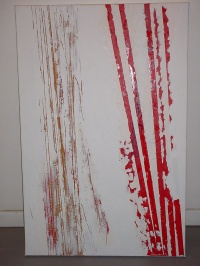 L'OCRE ET LE ROUGE AST 60x92cm