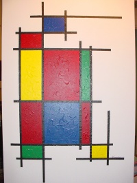 RECTANGLES AST 65x100cm